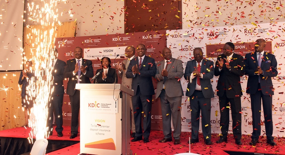 Here is a new dawn.....C.S Amb. Hon. Ukur Yatani is joined by KDIC Board as he launched the Revised Deposit Coverage Limit on 1st October 2019.