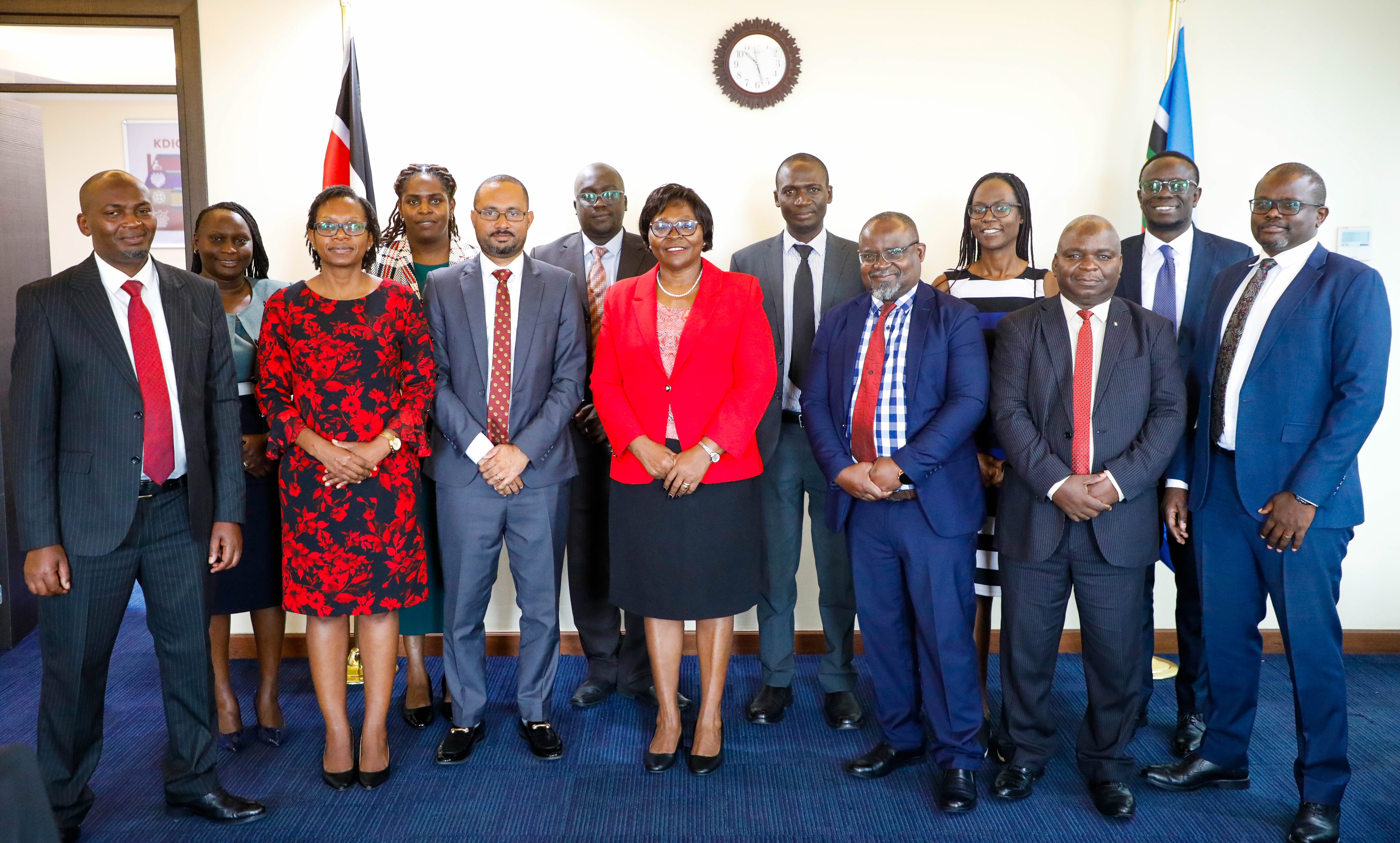 KDIC Hosts Delegation from Reserve Bank of Malawi and Bank of Uganda